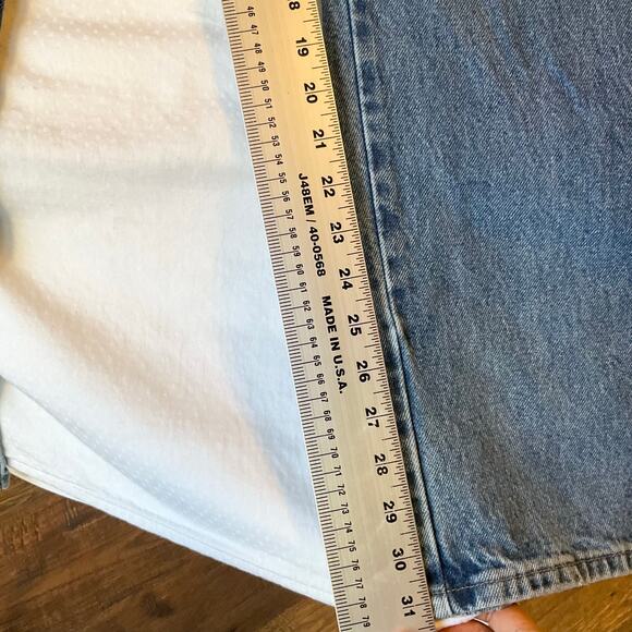 Wrangler Men Jeans size 36 x 32 Blue Mid Rise Regular Fit Straight Leg - Picture 4 of 11